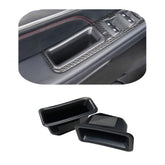 Vesul Front Row Door Side Storage Box beside the Explorer handle keeps essential items within easy reach.