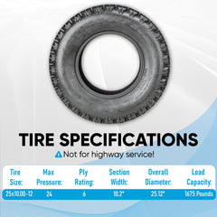 Veteran Tire OTR 350 Mag branding and markings for OE authenticity