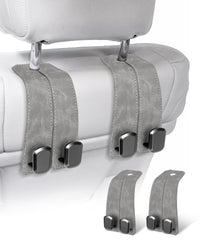 VETERBONE car hooks headrest gray for organized cabin storage.
