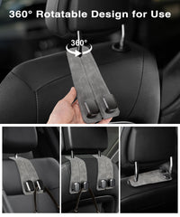 VETERBONE double-hook storage for stability and extra capacity.