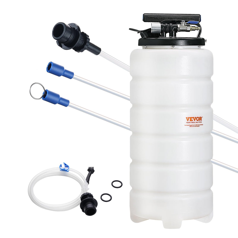 VEVOR 15L fluid extractor tank ready for oil changes and fluid changes