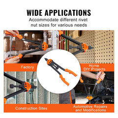 VEVOR assembly and mandrel-swapping setup for quick changes
