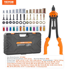 VEVOR durable alloy and steel construction for long-term use