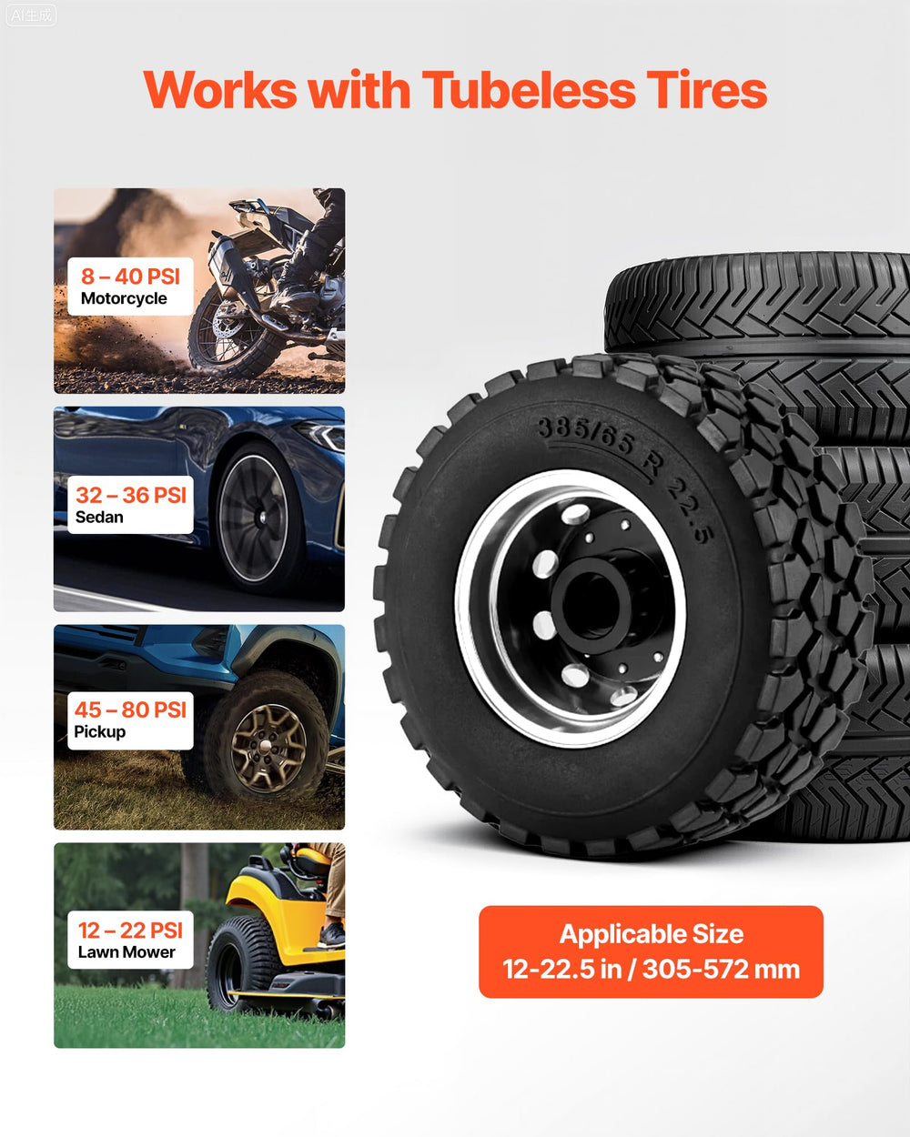 VEVOR air bead blaster cylinder closeup shows sturdy aluminum body and safety valve.