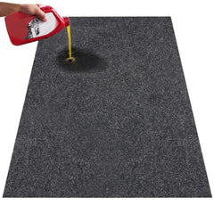 VEVOR car garage mat unrolled view protects floors and simplifies cleanup