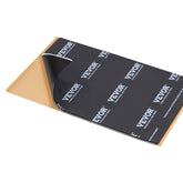 VEVOR car sound deadening mat close-up showing thick 200 mil butyl for noise reduction.