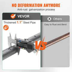VEVOR cargo bar carbon steel construction for durability.