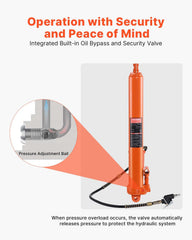 VEVOR chrome-treated pump core reduces wear and extends life