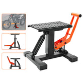 VEVOR dirt bike lift deck provides a stable 11x7 inch platform for maintenance