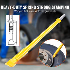 VEVOR solid 45 steel construction ensures durable performance under heavy use