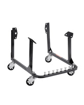 VEVOR Engine Stand front view shows sturdy steel frame for stable engine maintenance.