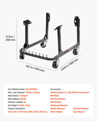 VEVOR Engine Stand BB-Chevy compatibility supports common builds.
