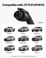VEVOR J1772 compatibility covers most EVs for home charging.