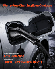 VEVOR EV extension cable ergonomic grip for easy insertion and removal
