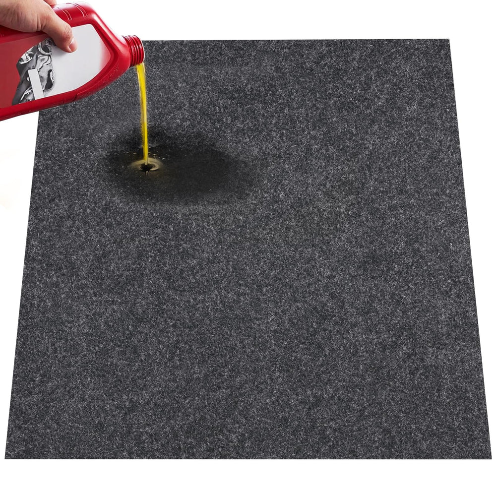 VEVOR garage floor mat main view with non-slip surface protecting your garage floor