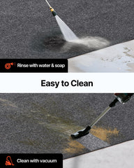 VEVOR floor mat resists motor oil and brake fluid for versatile use