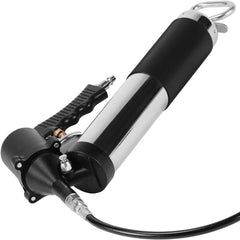 VEVOR Grease Gun kit contents include hose, couplers, and adapters.