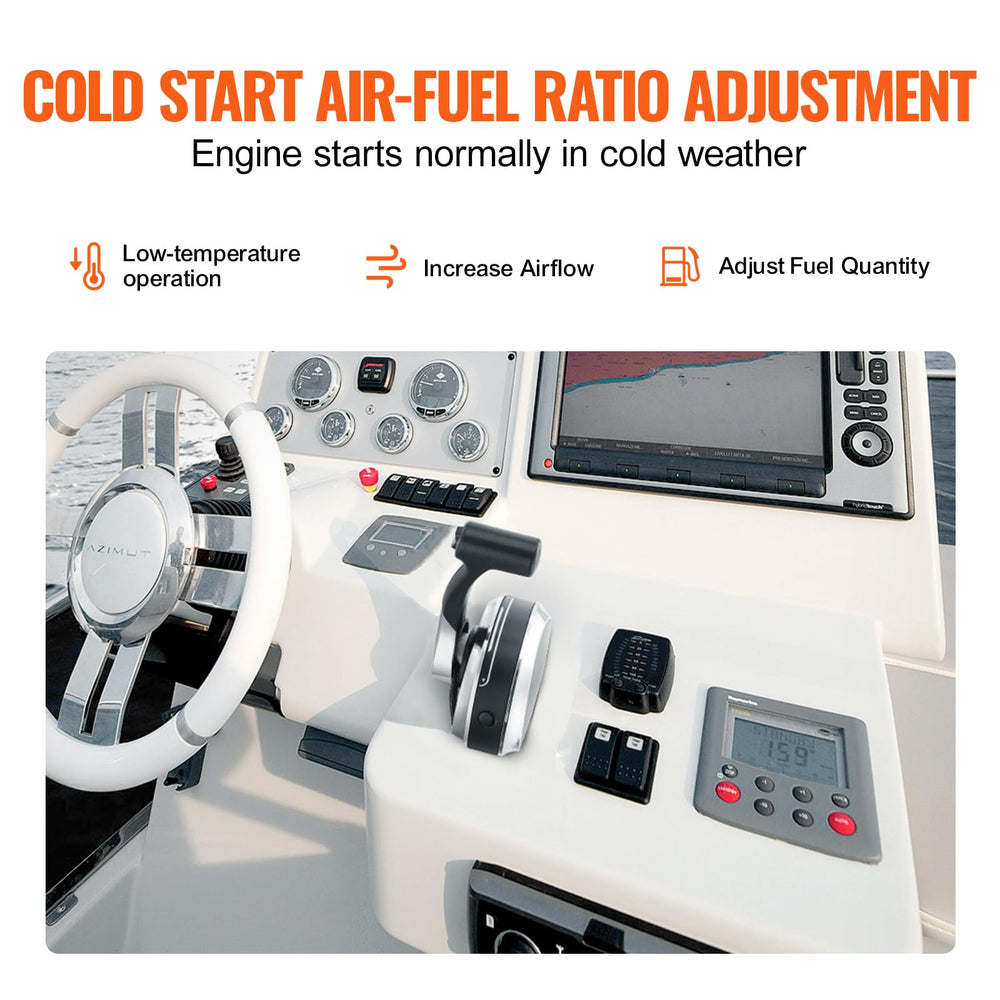 VEVOR low-temperature AFR adjustment supports reliable cold starts