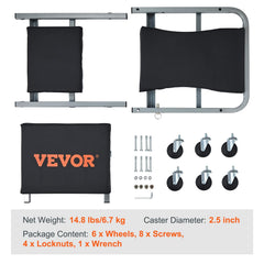 VEVOR Mechanic Creeper low-ground clearance aids accessing tight spaces