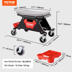 Compact VEVOR design fits tight garage spaces without sacrificing reach.
