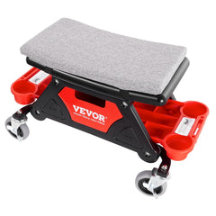 Easy-to-clean upholstery keeps the workshop looking tidy.