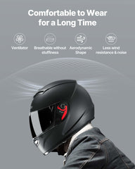 VEVOR vented design and airflow channels for cool rides