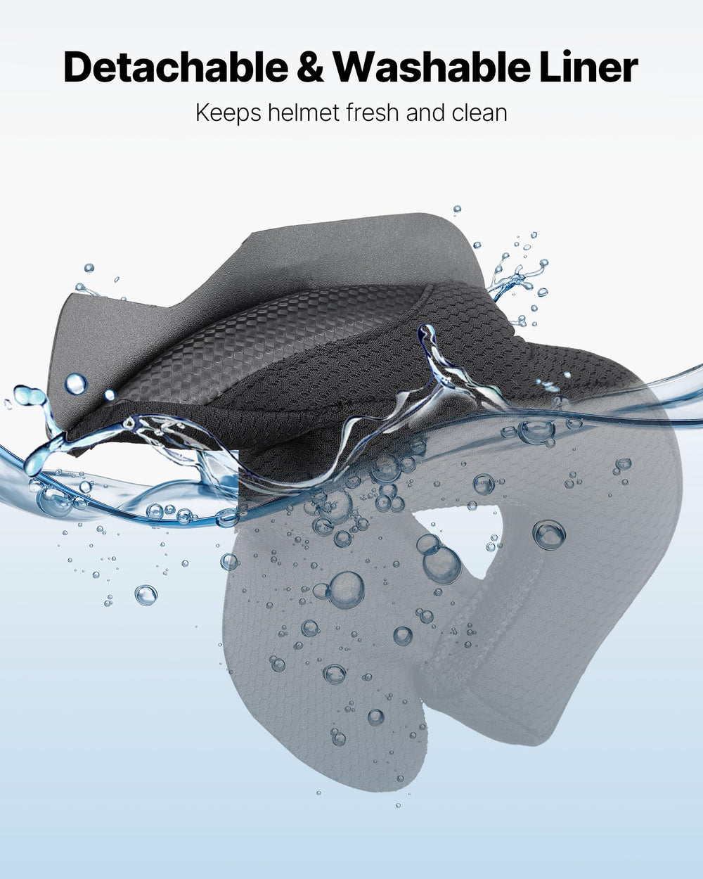 VEVOR wide-vision helmet ideal for reducing blind spots during turns.