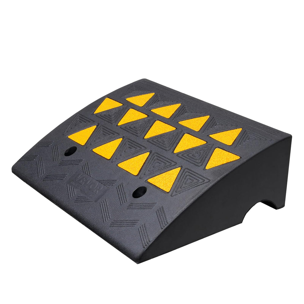 VEVOR Rubber Curb Ramp 15-ton capacity supports cars, trucks, and forklifts.