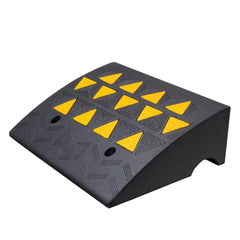 VEVOR Rubber Curb Ramp 15-ton capacity supports cars, trucks, and forklifts.