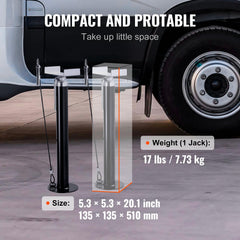 VEVOR galvanized screw handles endure impact and abrasion