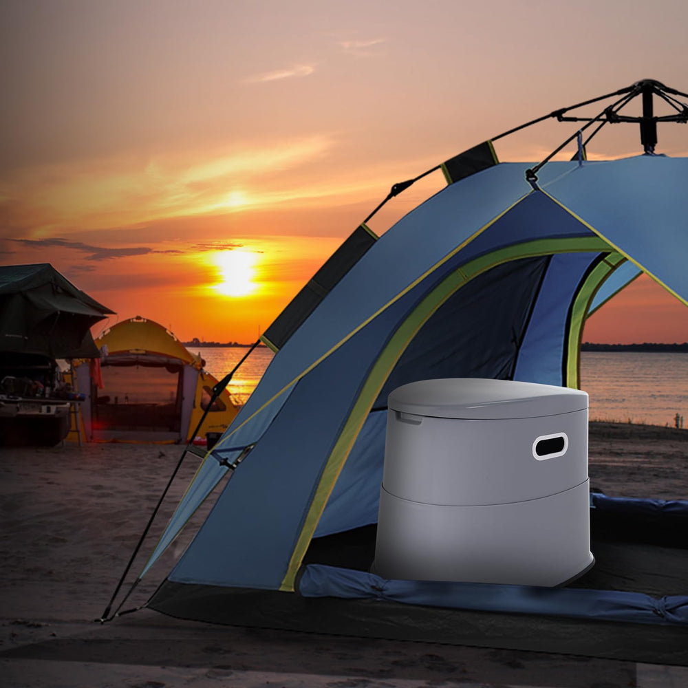 VEVOR RV Toilet weighs only five pounds for easy transport
