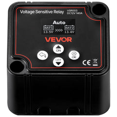 VEVOR smart battery isolator maintains stable power to essential accessories during drives.