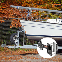 VEVOR dimensions 3.9 x 6.2 inches ensure snug trailer fit.
