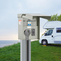 VEVOR Grounding wires pre-connected for quick secure setup.
