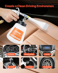 VEVOR three connectors EU US JA ensure quick compressor compatibility.