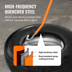 Powder-coated finish on VEVOR tools resists corrosion in busy shops.