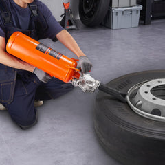 VEVOR Tire Seater portable handheld inflator for on-site use.