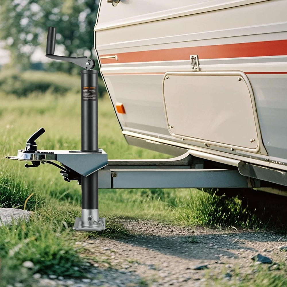 VEVOR minimum height of 25 inches for leveling trailers.