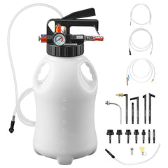 VEVOR transmission fluid pump sealed no-drip system for clean transfers.