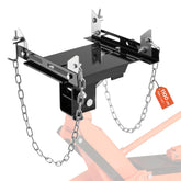 VEVOR transmission jack adapter supports up to 1100 lbs for stable heavy-duty lifts