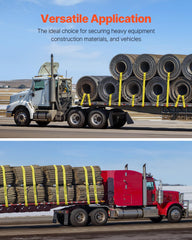 VEVOR truck straps pack of 10 for versatile transport tasks.