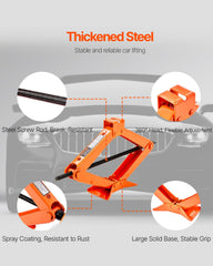 Universal socket fits most tire screws for easy mounting