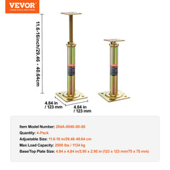 VEVOR versatile applications for beds, cabinets, and doors.