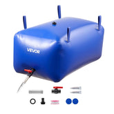 VEVOR water storage bladder with faucet enables quick dispensing for camping and RV use.