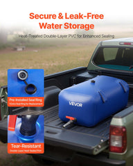 VEVOR foldable design bladder enabling compact storage when empty