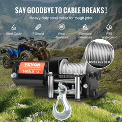VEVOR wired remote control shows waterproof casing for wet-weather use.
