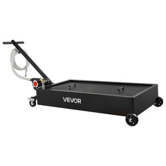 VEVOR workshop setup with the oil drain cart for organization.