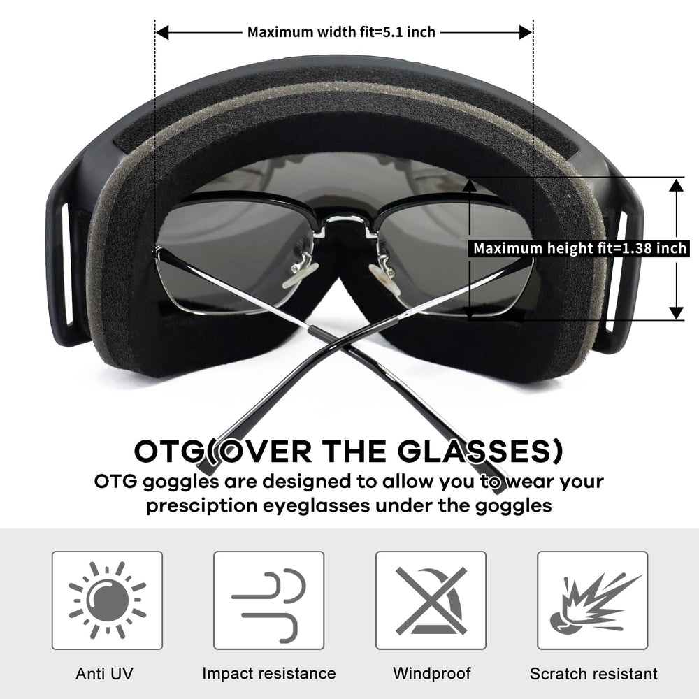 VEWOE flexible TPU frame stays secure and comfortable on rough trails