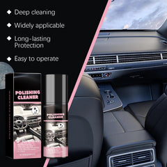 Vexoilux console-clean-detailer refreshes console plastics with a polished finish