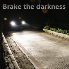 VEXONEYE 9007HB5 low beam setup showing clear road illumination